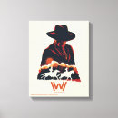 Search for man canvas prints Westworld