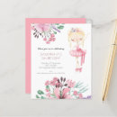 Search for dancer 4x5 invitations Pink