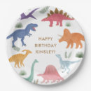Search for girl dinosaur plates Rainbow