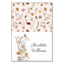 Search for wildflower place cards Watercolor