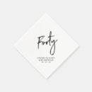 Search for 40th birthday napkins Cheers