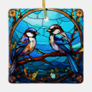 Search for stained glass birds christmas tree decorations Nature