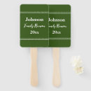Search for family reunion hand fans Simple