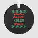 Search for salsa christmas tree decorations Santa