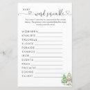 Search for baby shower word scramble Woodland