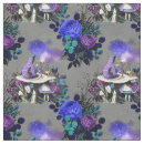 Search for alice in wonderland fabric Vintage