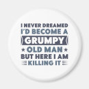Search for old man magnets Grandpa