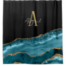 Search for agate shower curtains Glitter