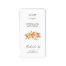Search for hand sanitizer wedding stickers Floral