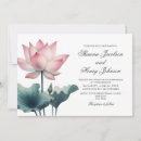 Search for lotus flower wedding invitations Nature
