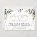 Search for eucalyptus rehearsal dinner invitations Botanical garden