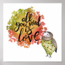 Search for owl quotes posters Watercolor