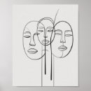 Search for abstract line drawings posters Aesthetic