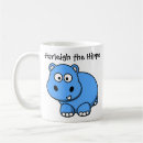Search for cute hippopotamus mugs Cartoon