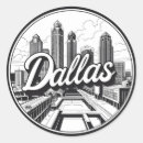Search for dallas texas stickers Skyline