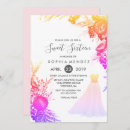 Search for colourful sweet 16 invitations Floral