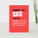 Search for co worker leaving cards Retirement