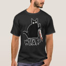 Search for cat with knife tshirts Murderous