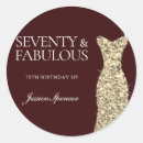 Search for 70 and fabulous stickers Seventy