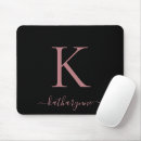 Search for black and gold mouse mats Girly