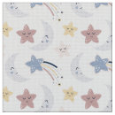 Search for moon and stars fabric For kids