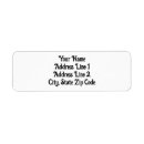 Search for text design return address labels Simple