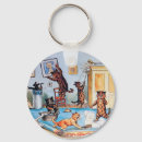 Search for clean funny key rings Cat