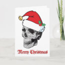 Search for skull christmas cards Skeleton