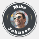 Search for add a photo stickers Round