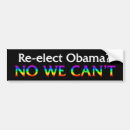 Search for re elect bumper stickers Campaign