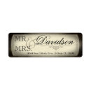 Search for ticket return address labels Vintage