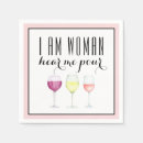Search for funny wine quote napkins For her