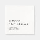 Search for black christmas napkins Contemporary