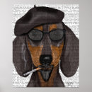 Search for vintage dachshund posters Steampunk