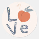 Search for heart shape seals stickers Orange