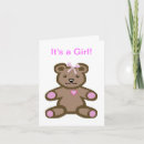 Search for welcome baby cards Bear