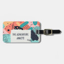 Search for funky luggage tags Vintage