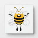 Search for bee plaques Illustration