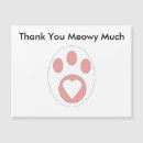 Search for black cat thank you postcards Cats