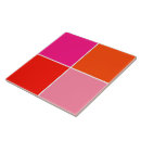 Search for orange checkered tiles Pattern