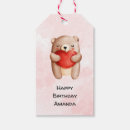 Search for teddy bear gift tags Birthday