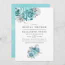 Search for aqua bridal shower invitations Chic