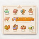 Search for breads standard mouse mats Kawaii