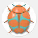 Search for colourful insect stickers Orange