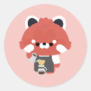 Search for cute red panda stickers Funny