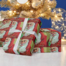Search for creepy santa wrapping paper Merry christmas