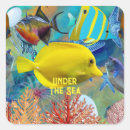 Search for life at sea stickers For kids