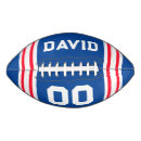 Search for red white and blue american footballs Team colours