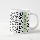 Search for black leopards mugs Snow leopard