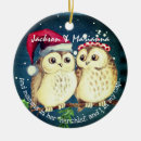 Search for owl christmas tree decorations Cute owls
